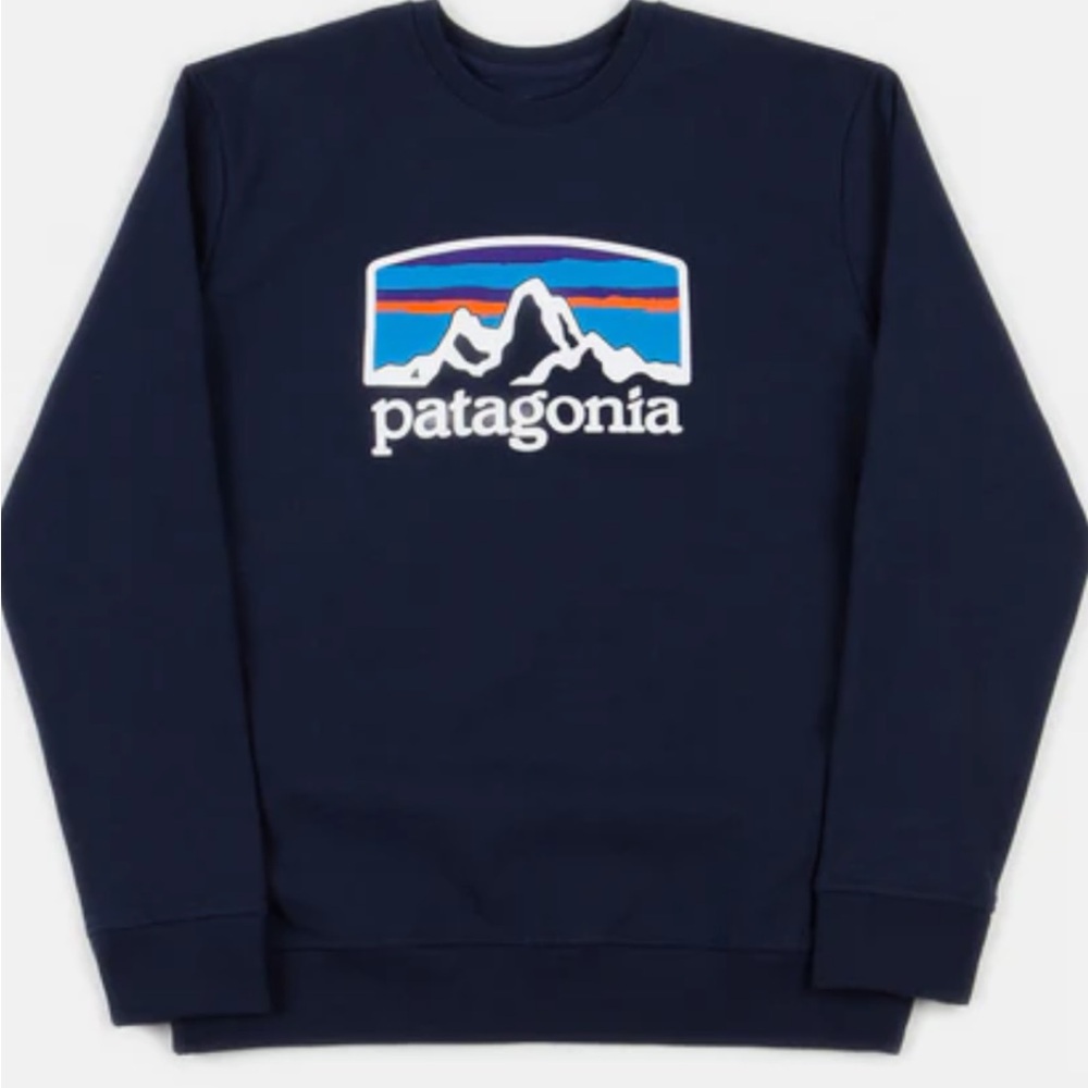 Never worn Patagonia navy crewneck